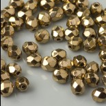 Zdjęcie - Fire Polish Gold Bronze (90215JT) 4mm